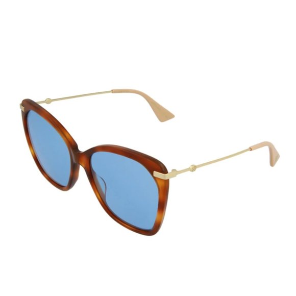 Gucci Oversized Cat Eye Acetate Sunglasses - Picture 1 of 3